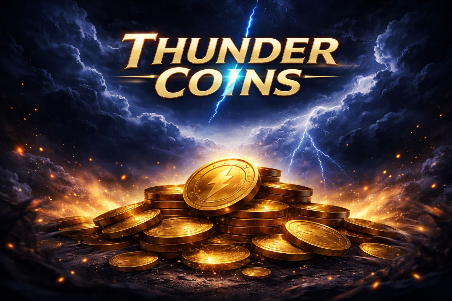 Thunder Coins promotional artwork